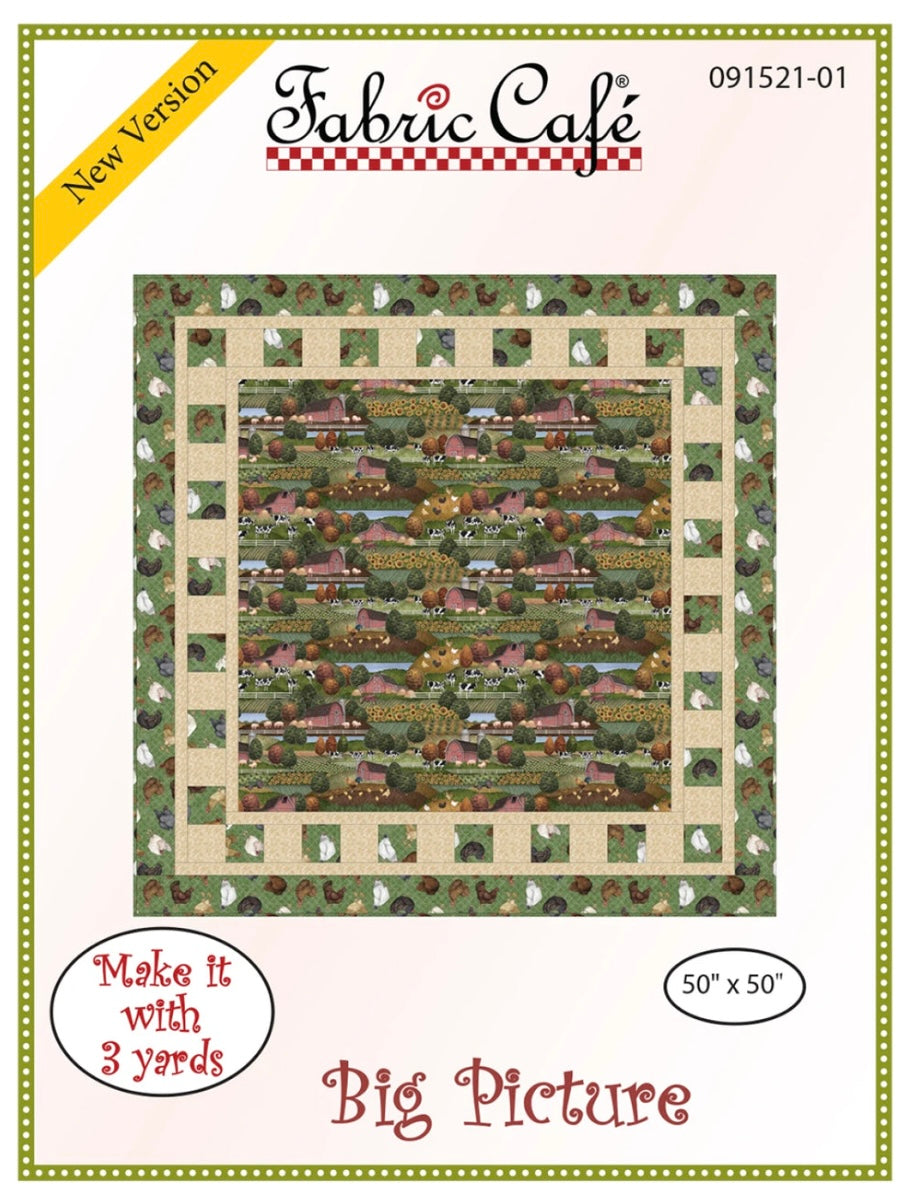 Farmstead by Stacy Iest Hsu - Big Picture Quilt Kit - 3 Yard Kit