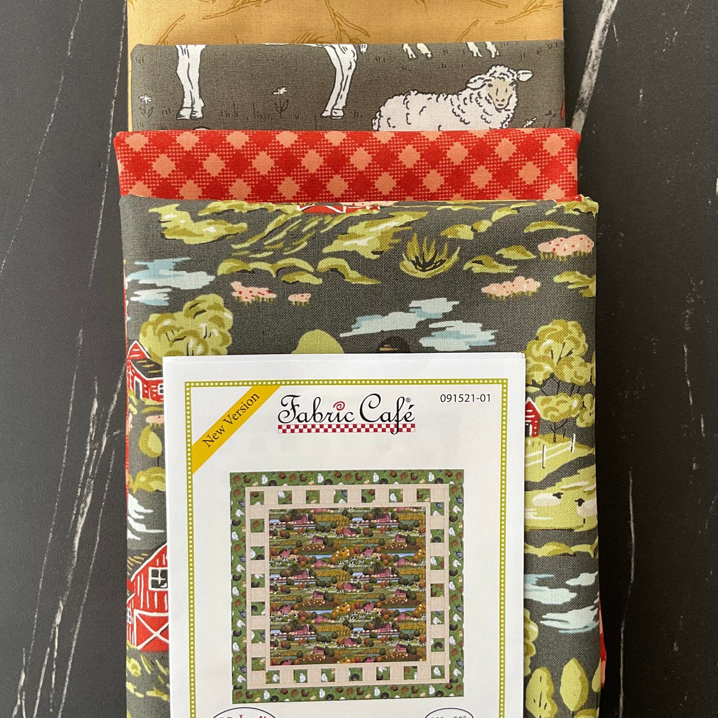 Farmstead by Stacy Iest Hsu - Big Picture Quilt Kit - 3 Yard Kit