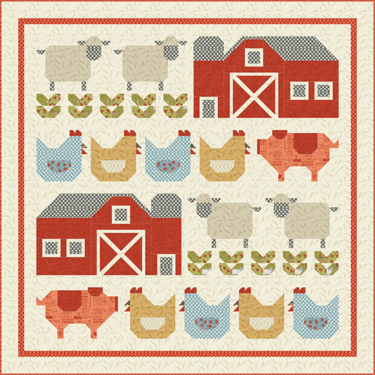 Farmstead by Stacy Iest Hsu - My Little Farm Quilt Kit