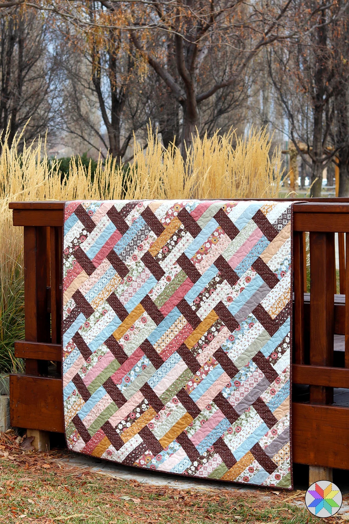 Fast Track Quilt Pattern by A Bright Corner