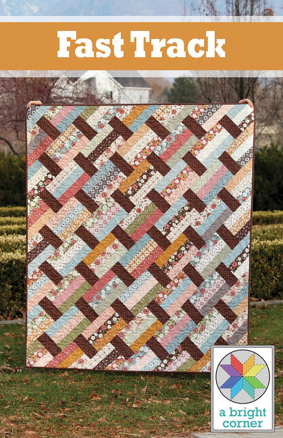 Fast Track Quilt Pattern by A Bright Corner - AKBC335 -