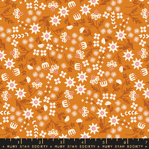 Favorite Flowers by Ruby Star Collaborative : Inflorescence Turmeric RS5146 12