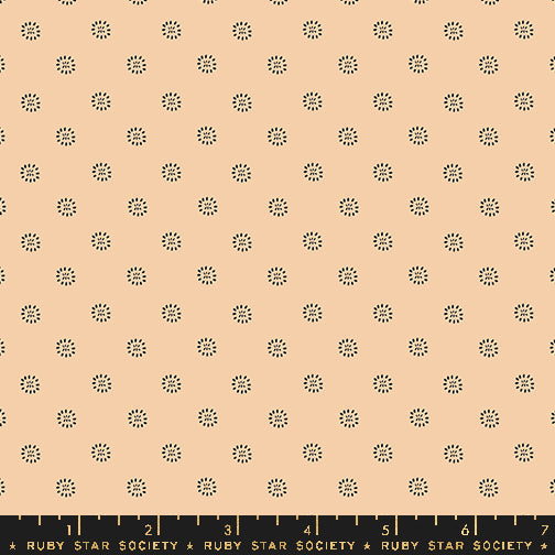 Favorite Flowers by Ruby Star Collaborative : Stamped Flower Creme Brûlée RS5150 13