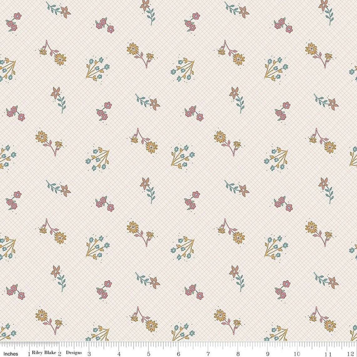 Feels Like Home by Amber Johnson : Wildflowers Cream C14711