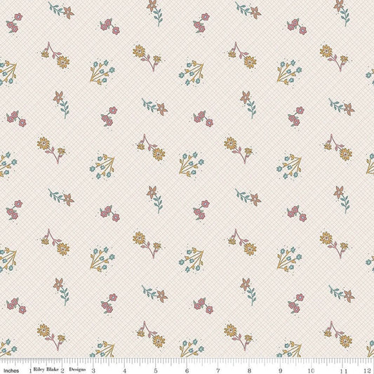 Feels Like Home by Amber Johnson : Wildflowers Cream C14711