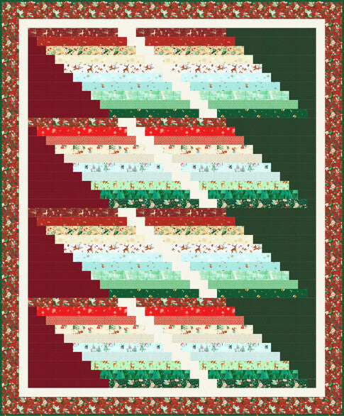 Festive Fauna by Lynn Horrabin - 2.5" Strips -  Special Order (Expected June 2025)