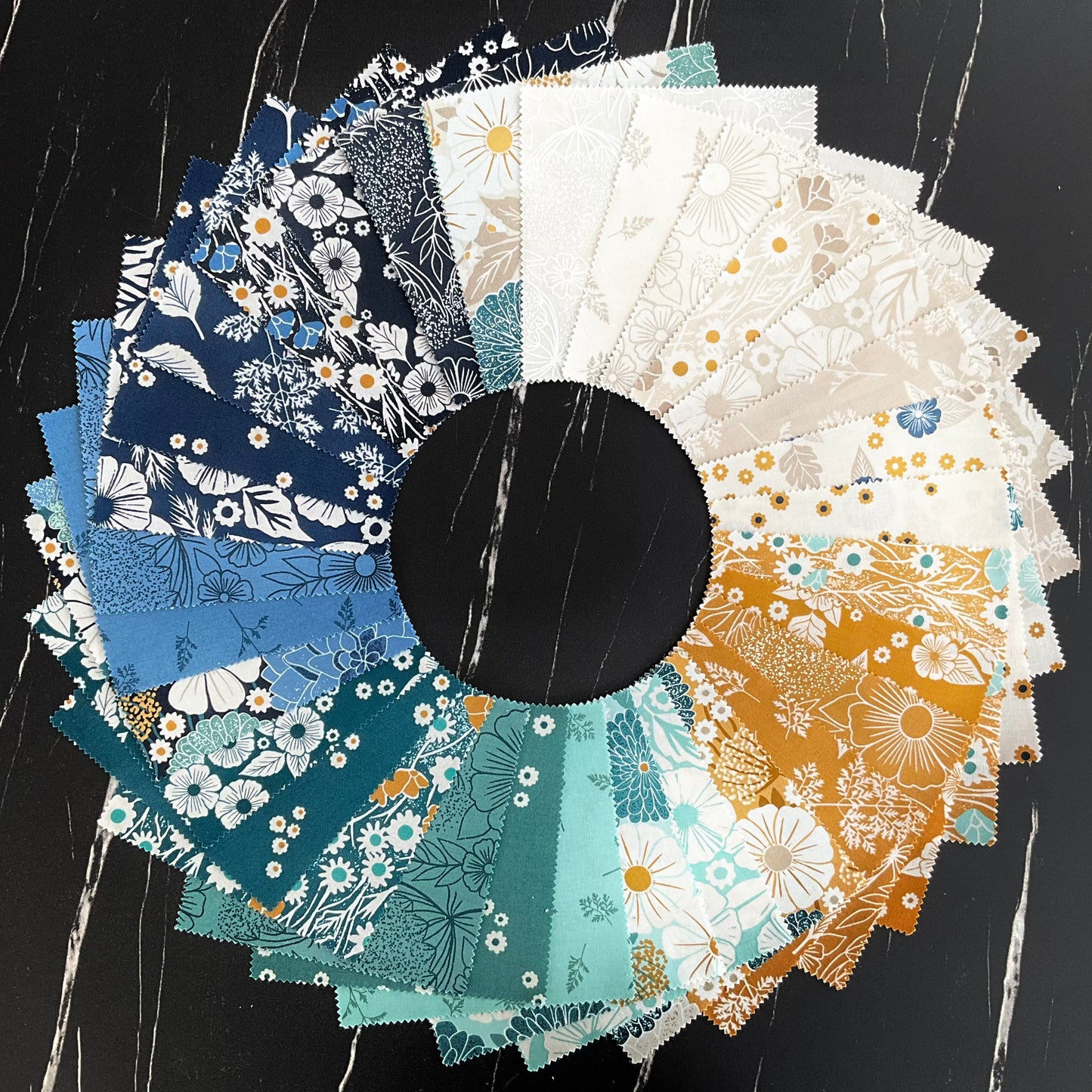 Field of Flowers by Katherine Watson : Charm Pack