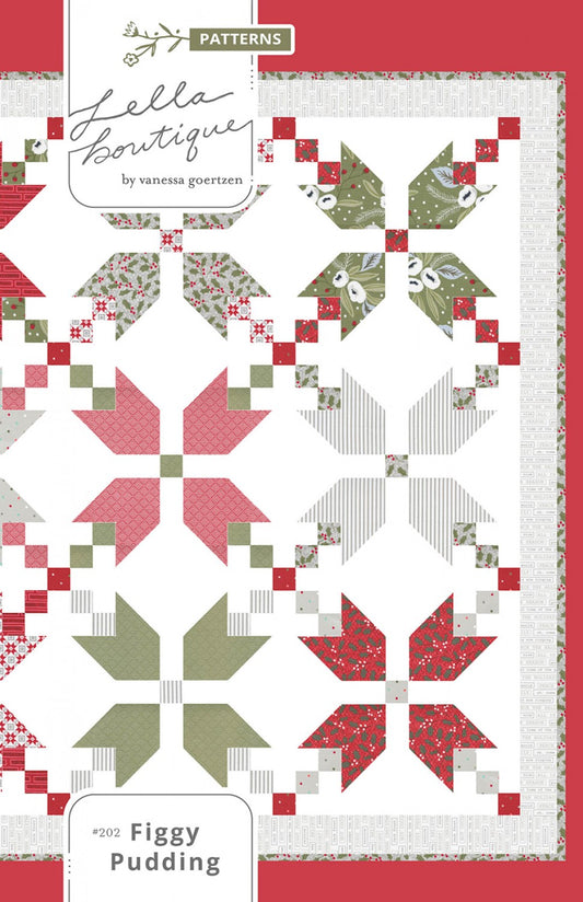 Figgy Pudding Quilt Pattern by Lella Boutique