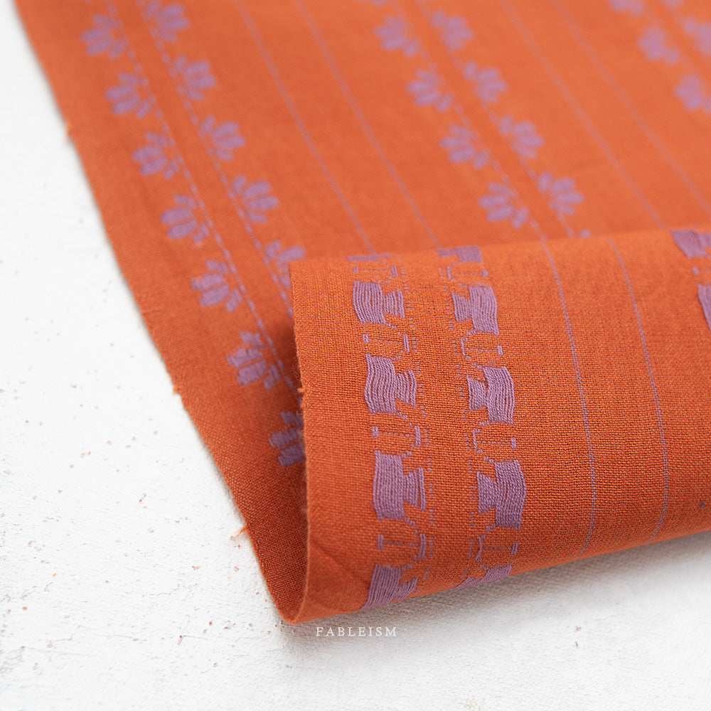 Fine & Dandy by Fableism : Deco Stripe Spice FND-07-DEC-SPICE
