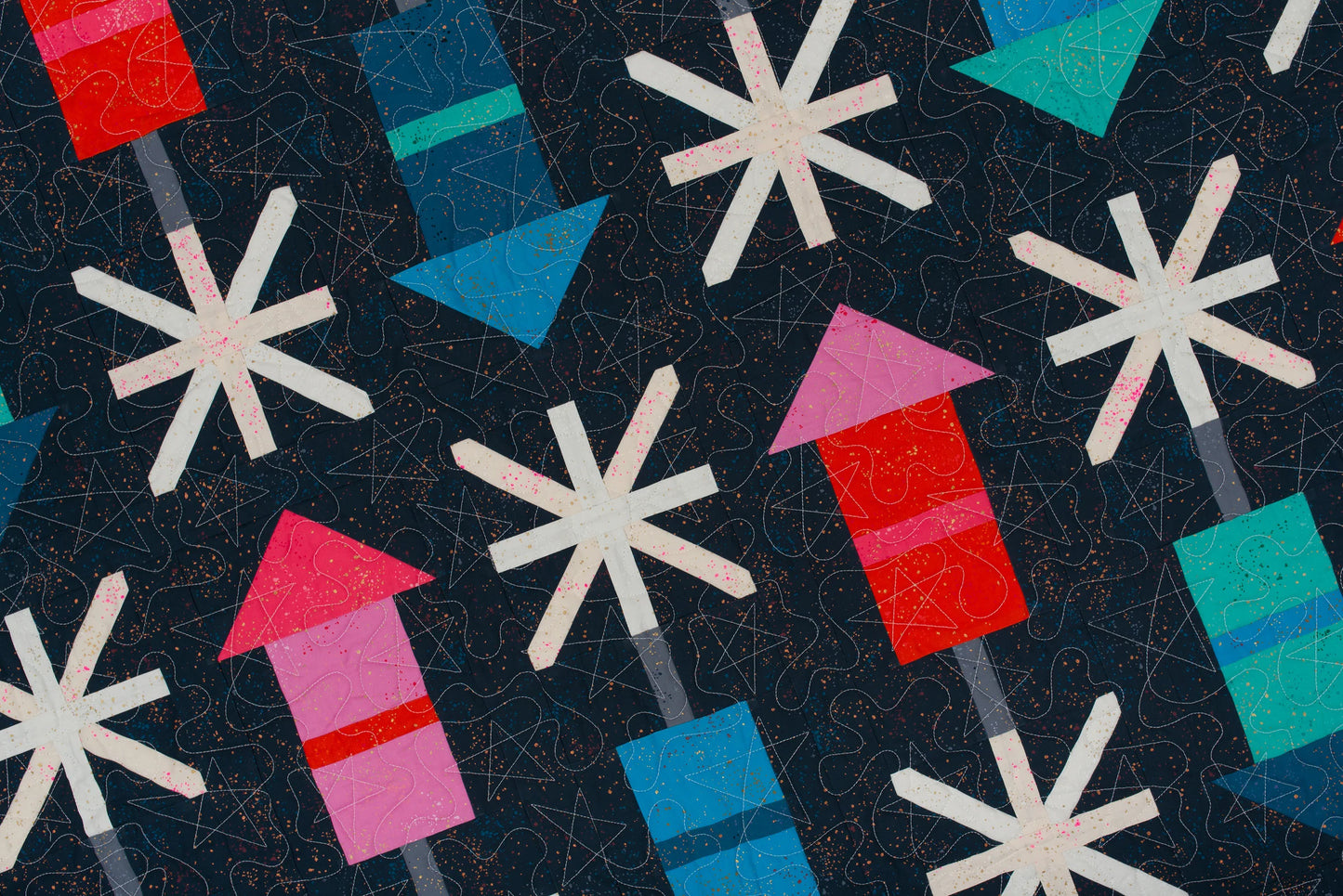 Firecracker Quilt Pattern by Pen + Paper Patterns