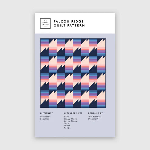 Fireglow by Sarah Watts : Falcon Ridge Quilt Kit