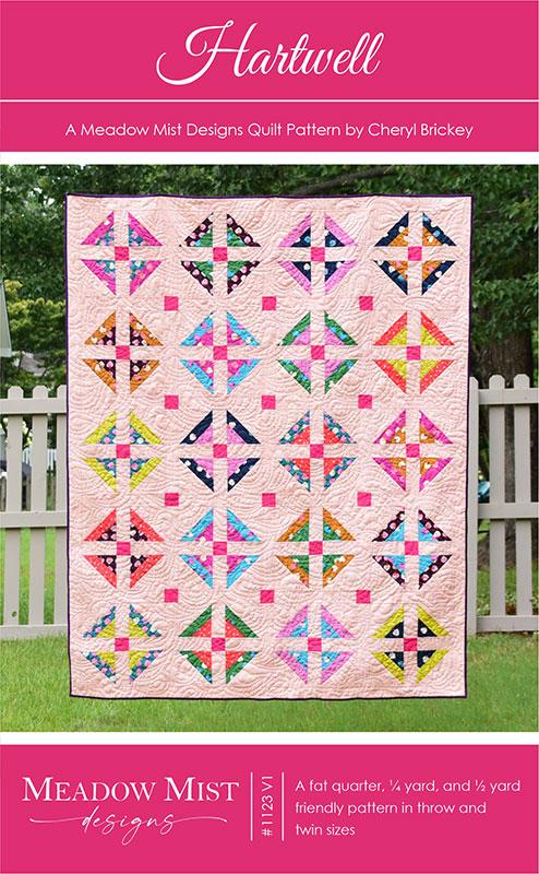 Fireglow by Sarah Watts : Hartwell Quilt Kit - Dark or Light