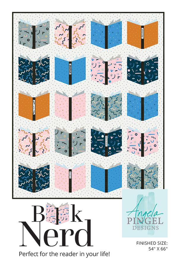 Fireglow by Sarah Watts REPRINT : Book Nerd Quilt Kit