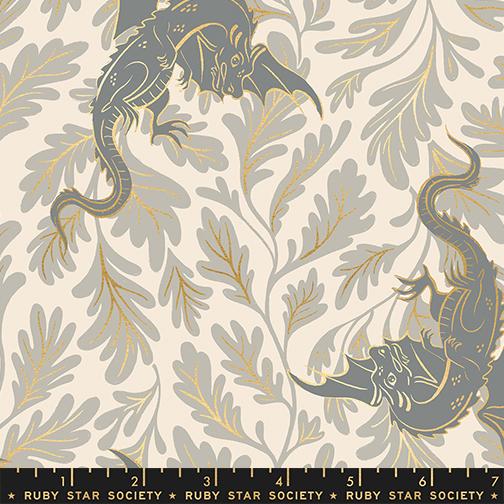 Fireglow by Sarah Watts REPRINT : Dragon Lair Metallic Oyster RS2132 11M