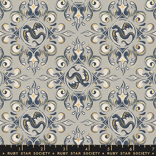 Fireglow by Sarah Watts REPRINT : Emblem Metallic Oyster RS2136 13M