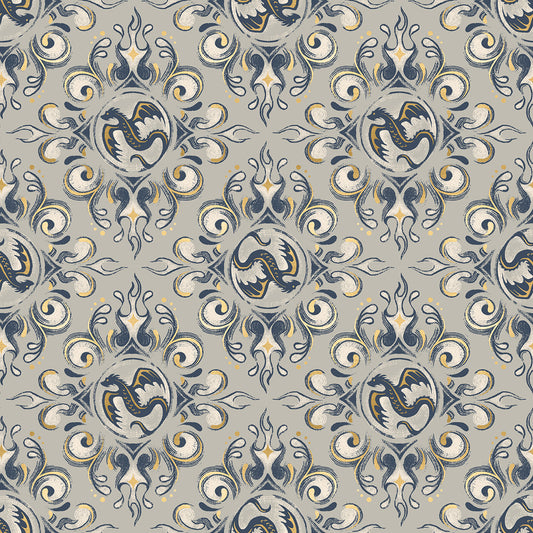 Fireglow by Sarah Watts REPRINT : Emblem Metallic Oyster RS2136 13M
