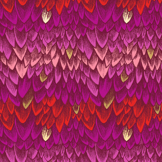 Fireglow by Sarah Watts REPRINT : Scales Metallic Rose RS2134 11M