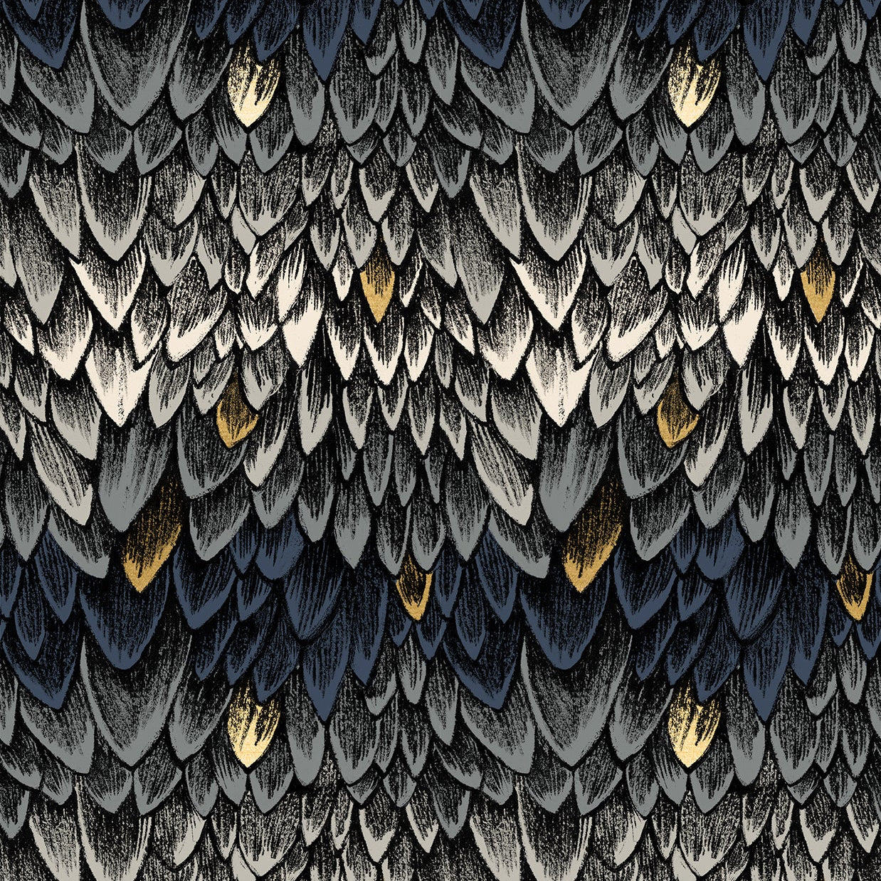 Fireglow by Sarah Watts REPRINT : Scales Metallic Smoke RS2134 14M