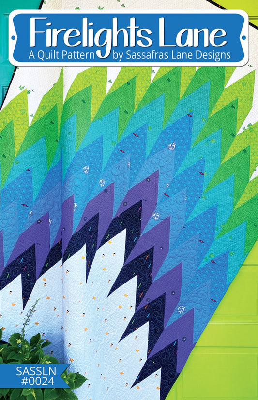 Firelights Lane Quilt Pattern by Sassafras Lane - Special Order