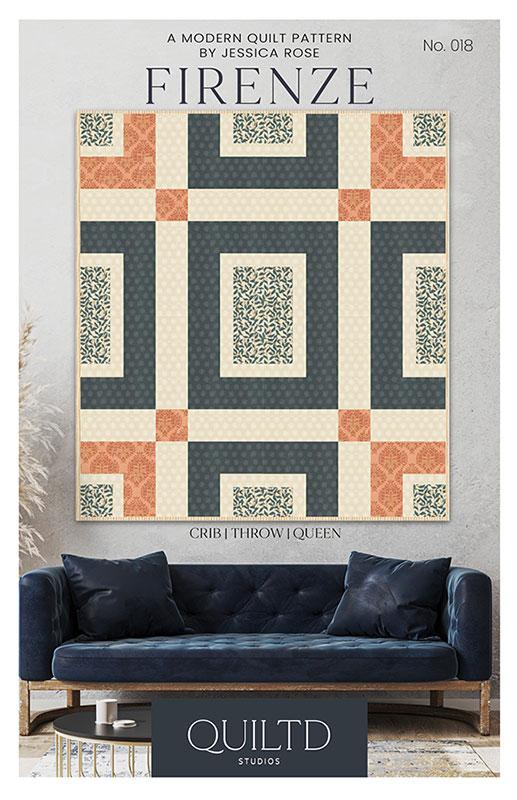 Firenze Quilt Pattern by Quiltd Studios