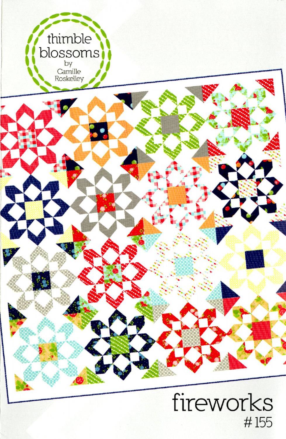Fireworks Quilt Pattern by Thimble Blossoms