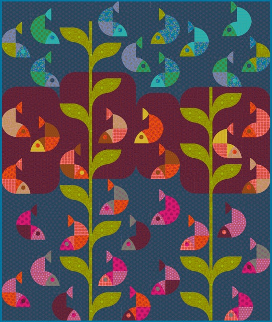 Fish Finder Quilt Pattern by Sew Kind of Wonderful