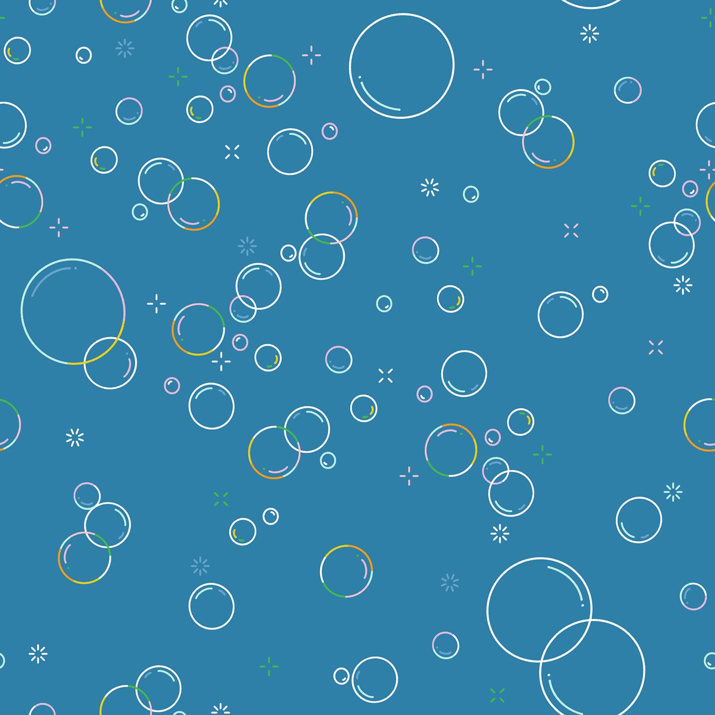 Float by Rashida Coleman-Hale : Bubbly Parachute Blue RS1146 19