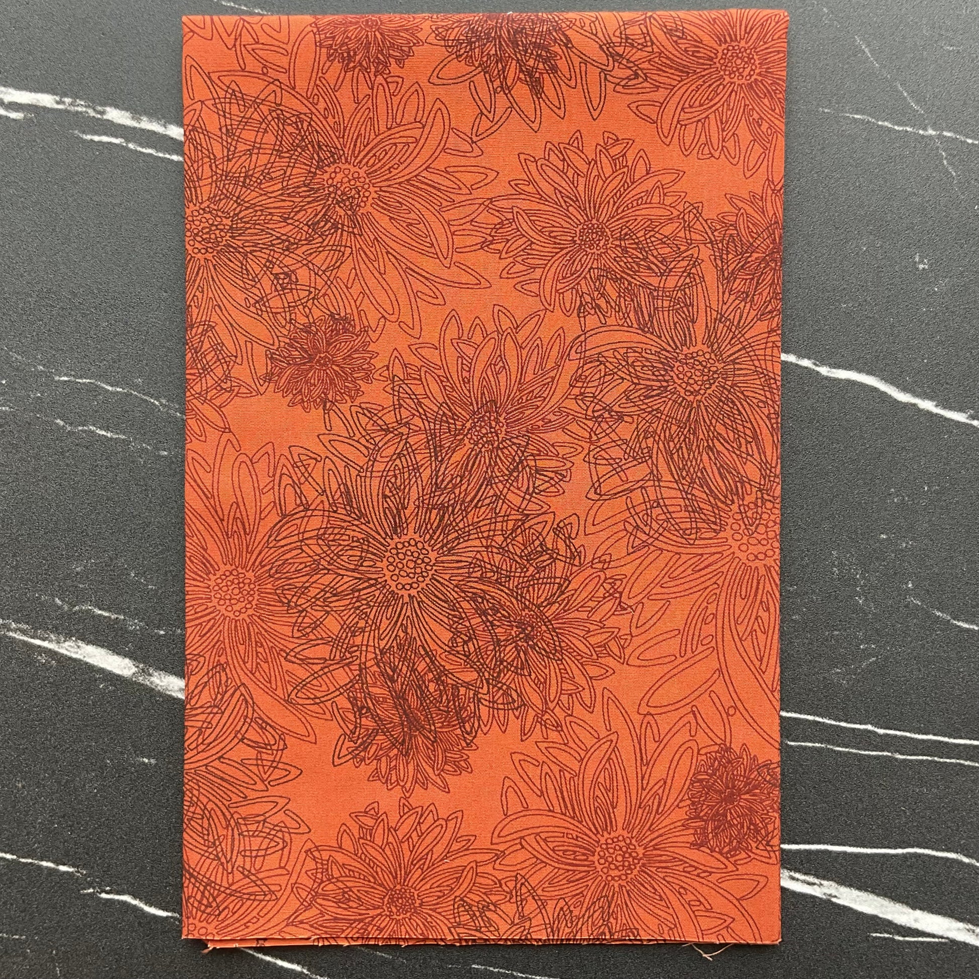 Floral Elements - FE-503-Russet-Orange