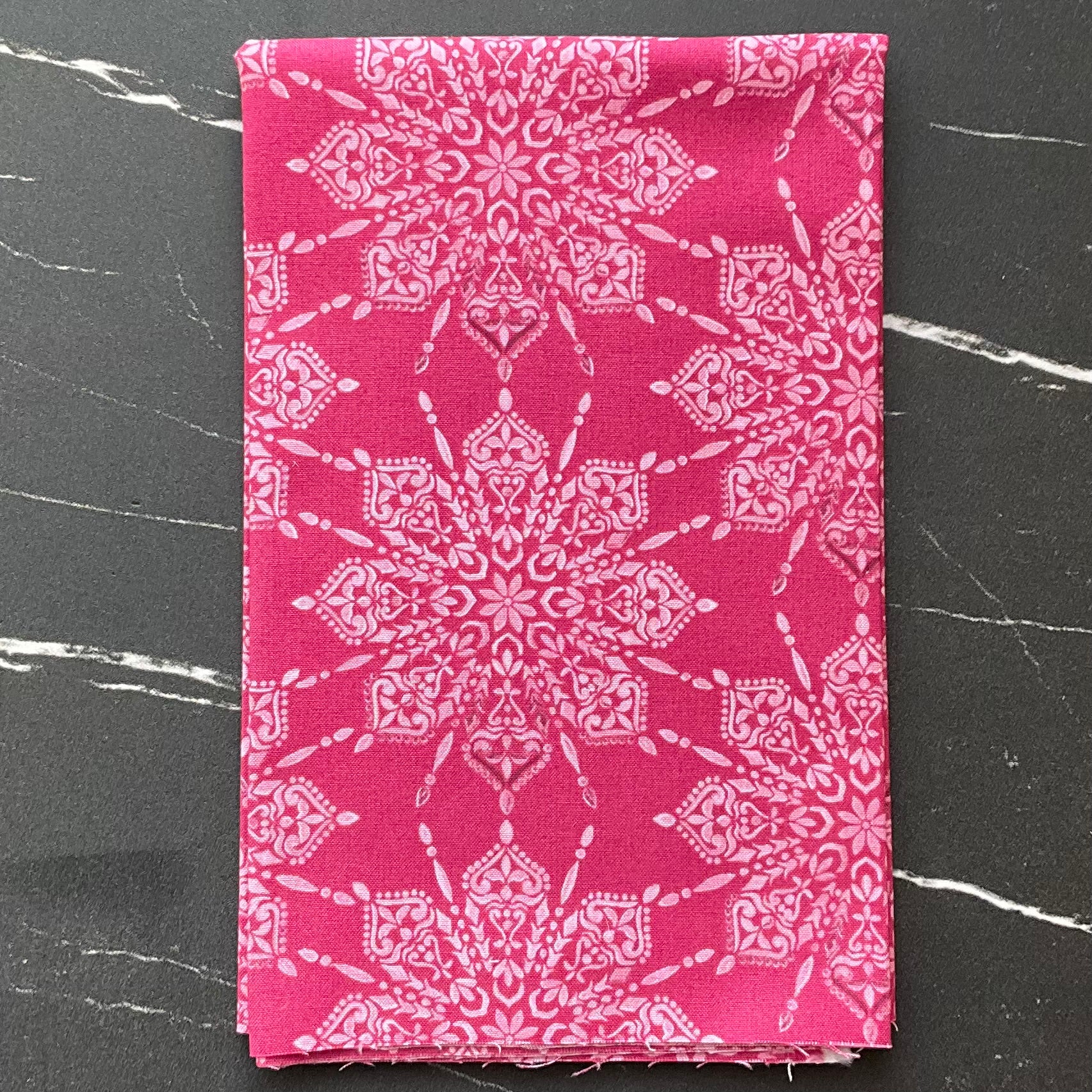Floralicious by Lila Tueller : Medallion Hot Pink