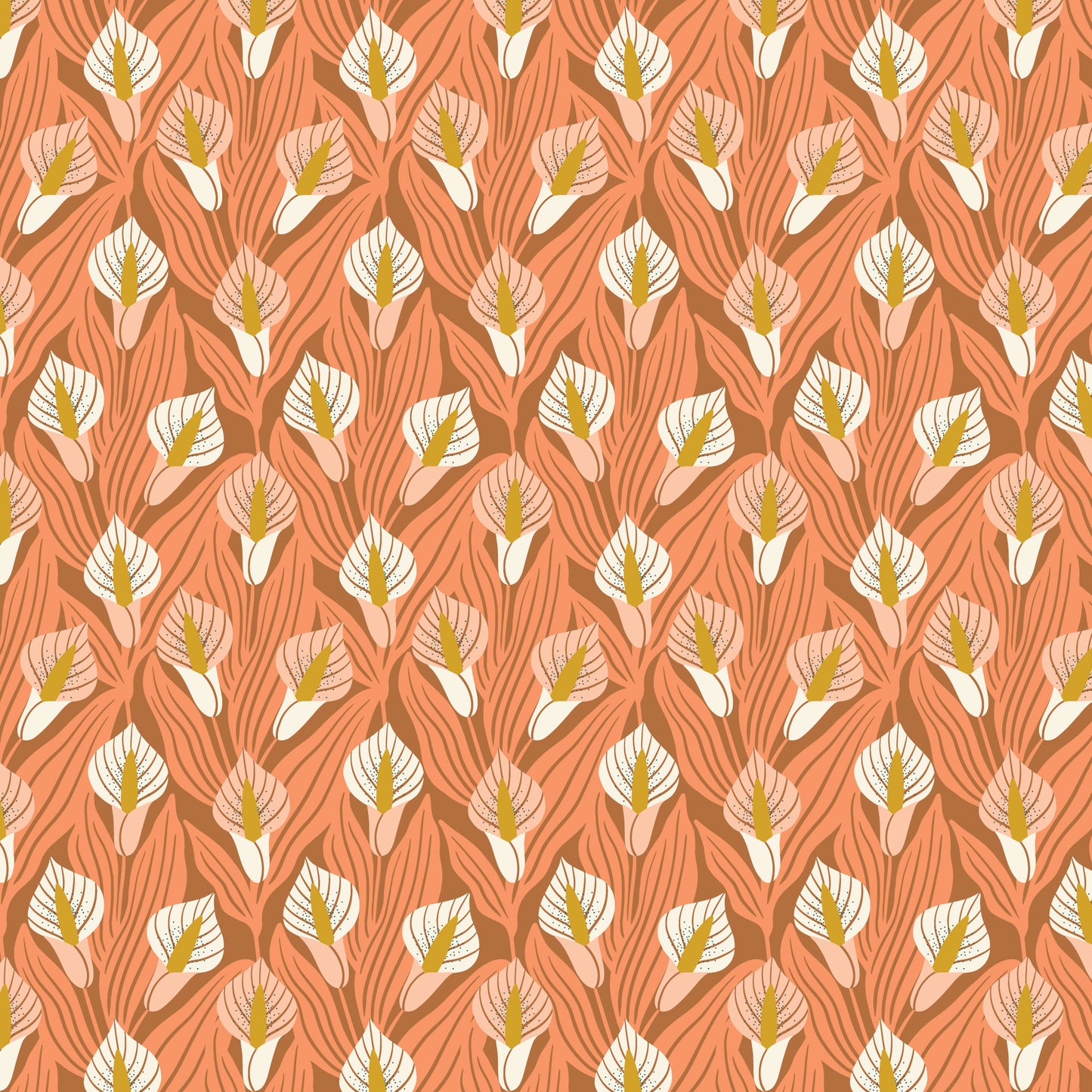 Florissima by Juliana Tipton : Calla Lilies Coral 228078