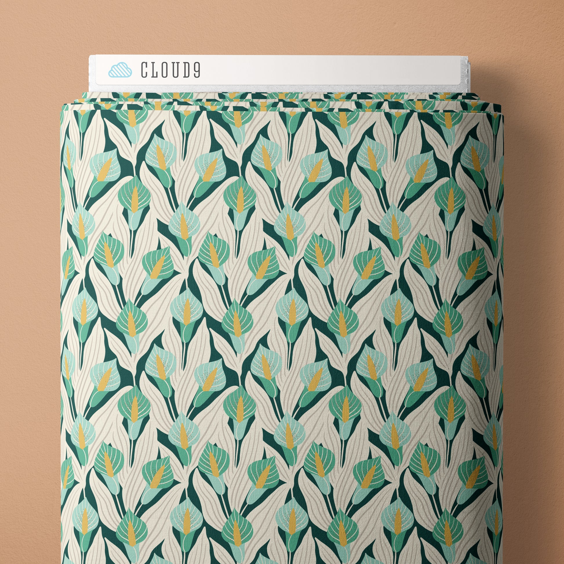 Florissima by Juliana Tipton : Calla Lilies Teal 228079