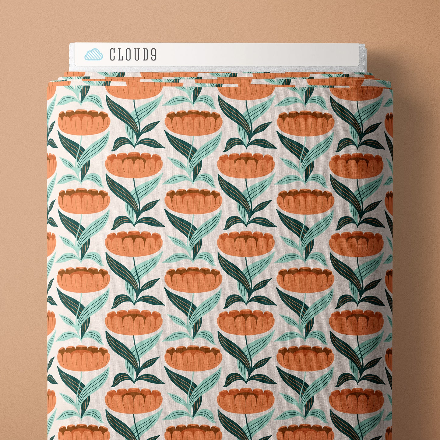 Florissima by Juliana Tipton : Champagne Blossoms Coral 228083