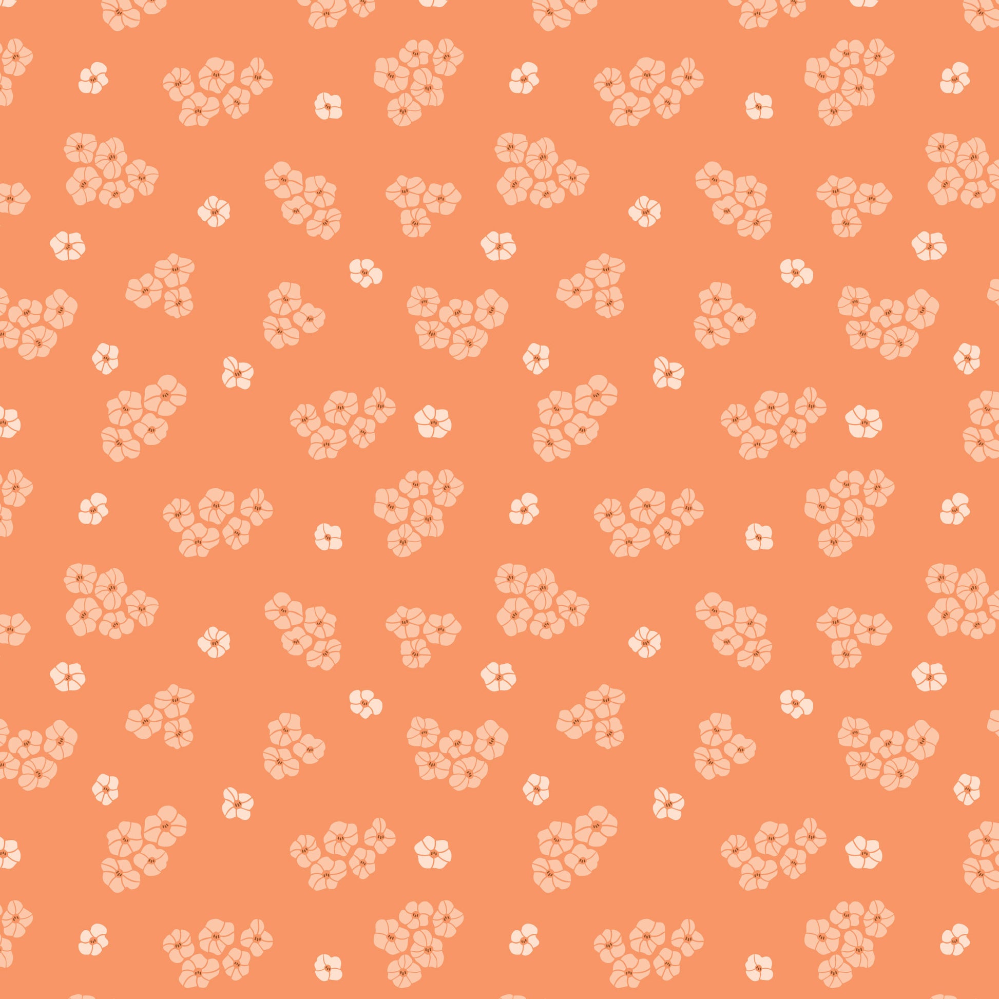 Florissima by Juliana Tipton : Delightful Ditsy Coral 228088