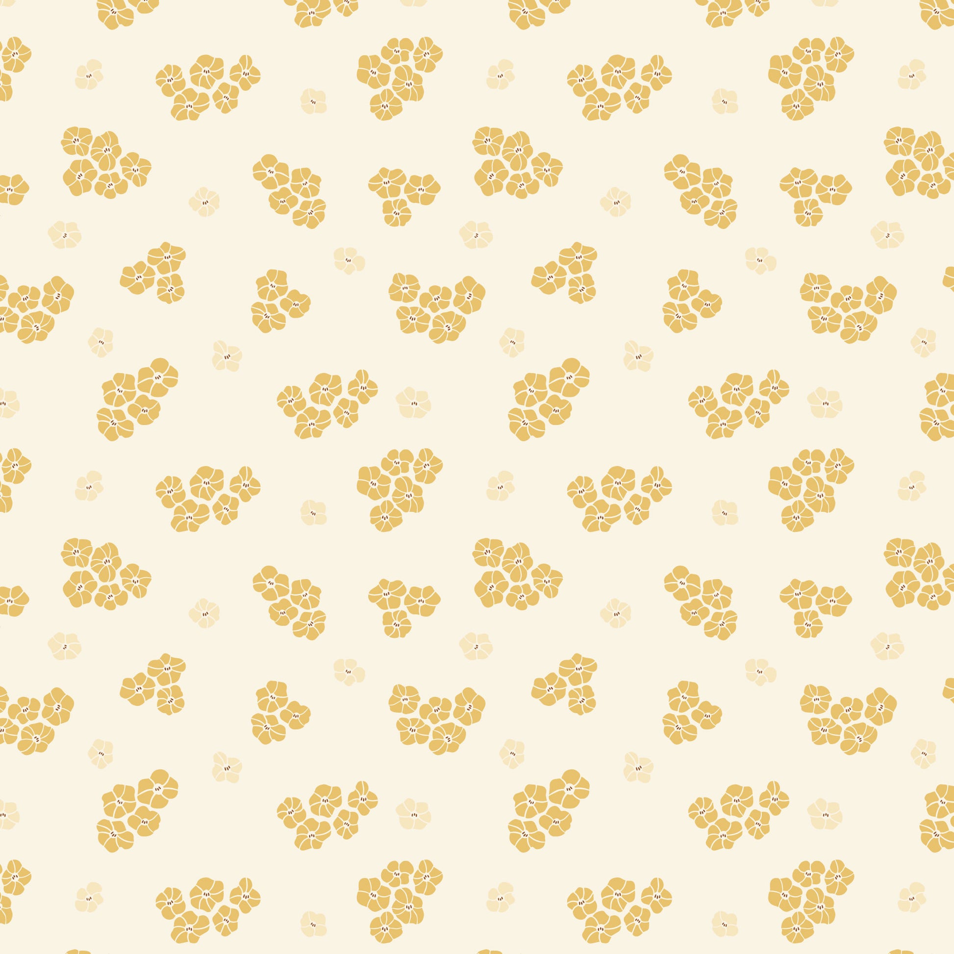 Florissima by Juliana Tipton : Delightful Ditsy Gold 228087