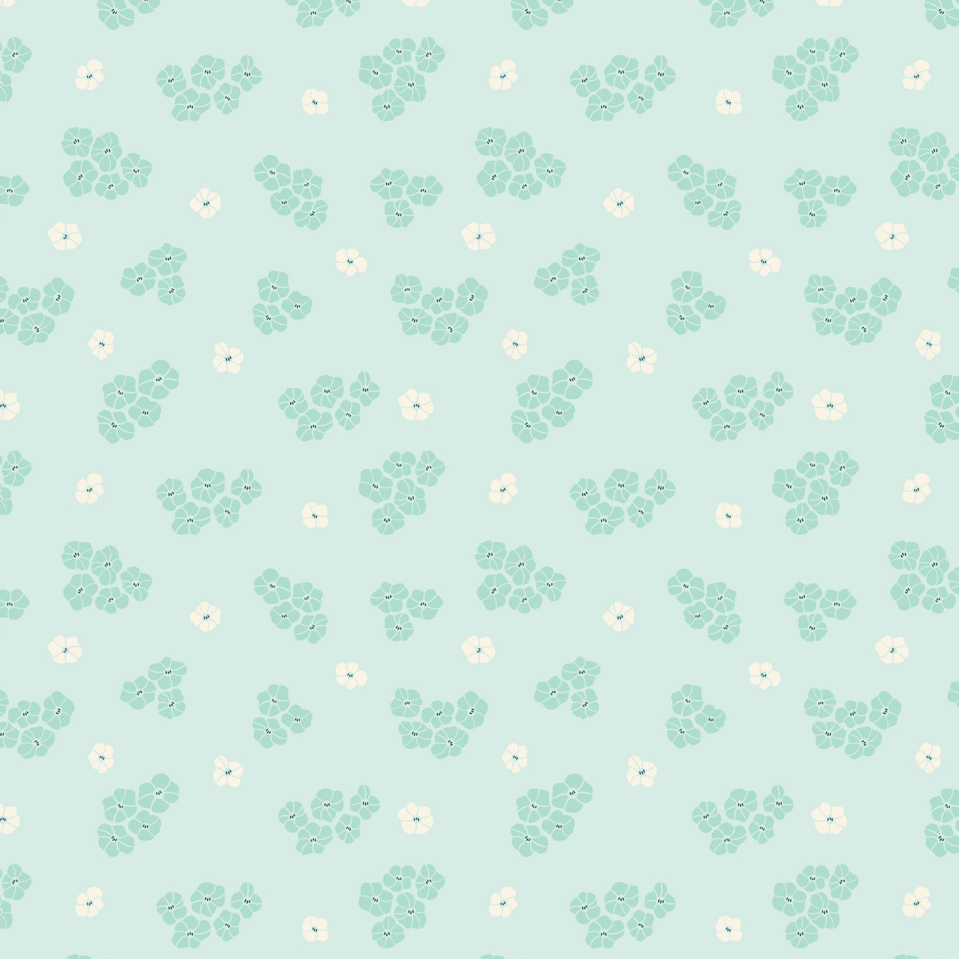 Florissima by Juliana Tipton : Delightful Ditsy Mint 228086