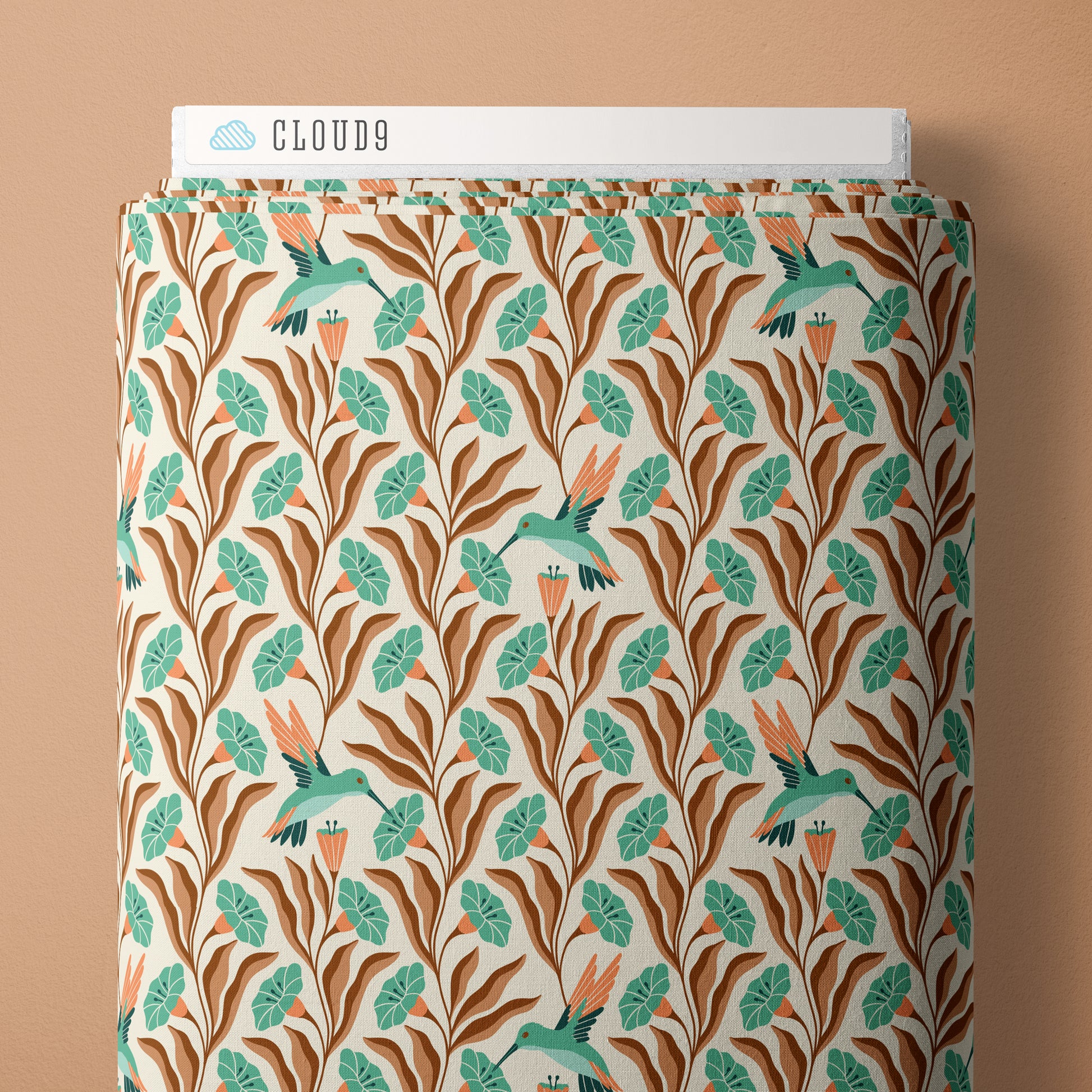 Florissima by Juliana Tipton : Hummingbirds Teal 228075