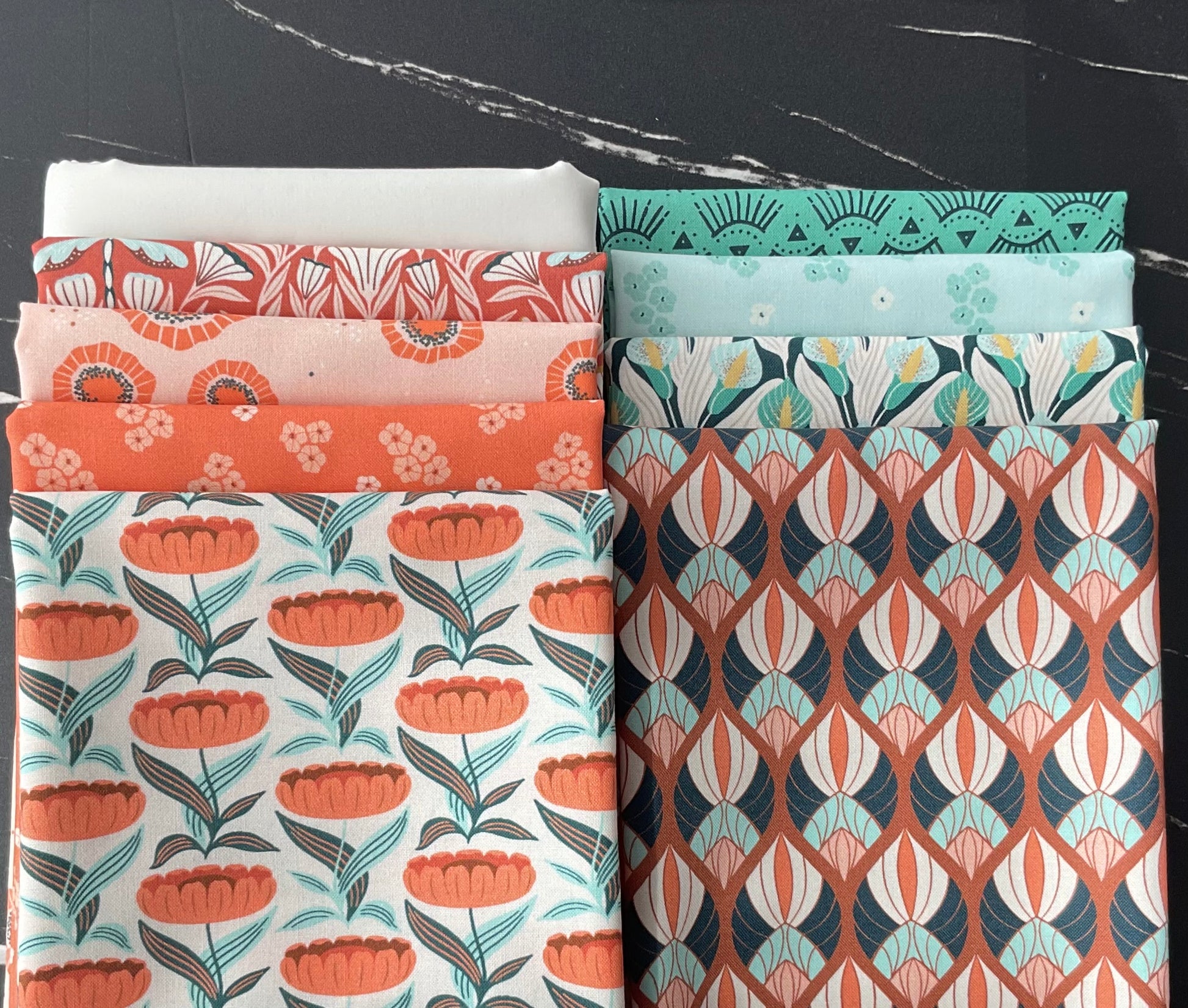 Florissima by Juliana Tipton : Turning Leaves Quilt Kit