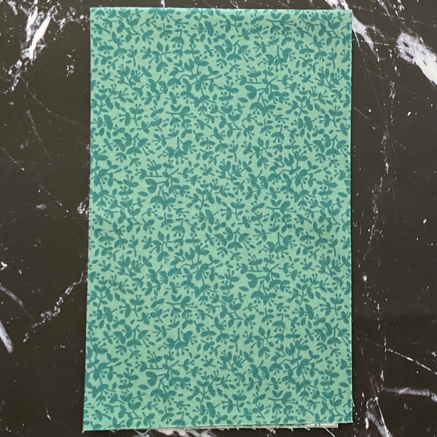 Flower Box by Renee Nanneman : Honeysuckle Teal A-1021-T