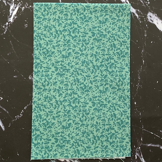 Flower Box by Renee Nanneman : Honeysuckle Teal A-1021-T