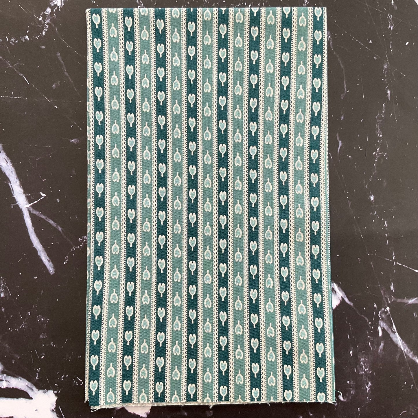 Flower Box by Renee Nanneman : Trailing Petals Teal A-1019-T