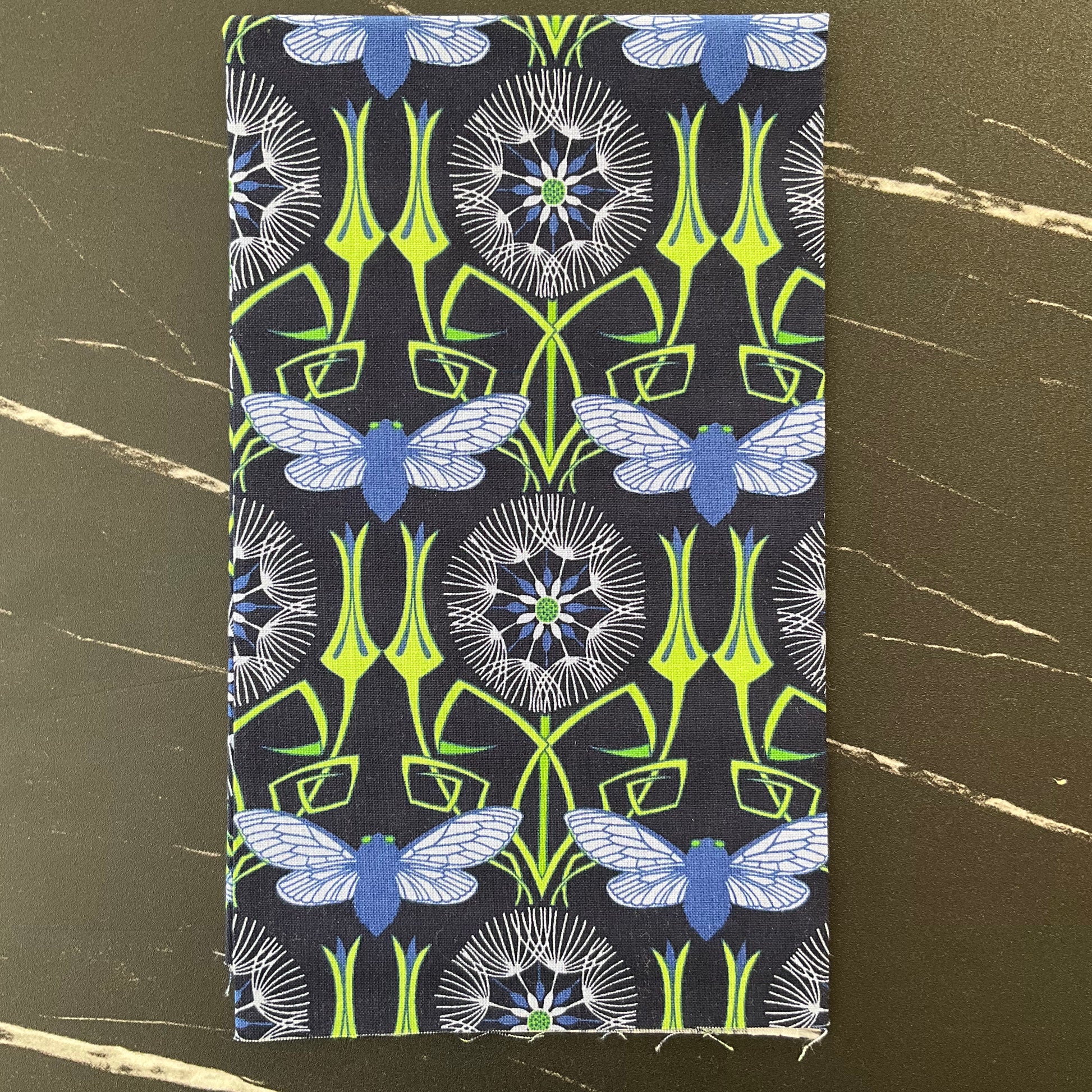 Flower Dance by Jane Sassaman: Goats Beard Blue PWJS168.BLUE