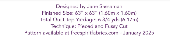 Flower Dance by Jane Sassaman - Twist and Shout Quilt Kit