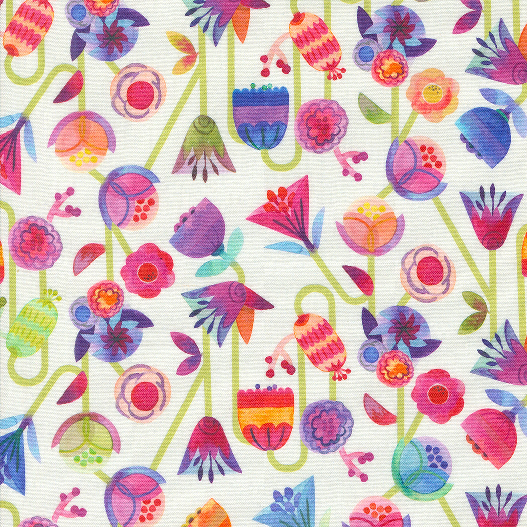 Flower Patches by Amarylis Henderson : Candy Flowers Cloud 21822 11