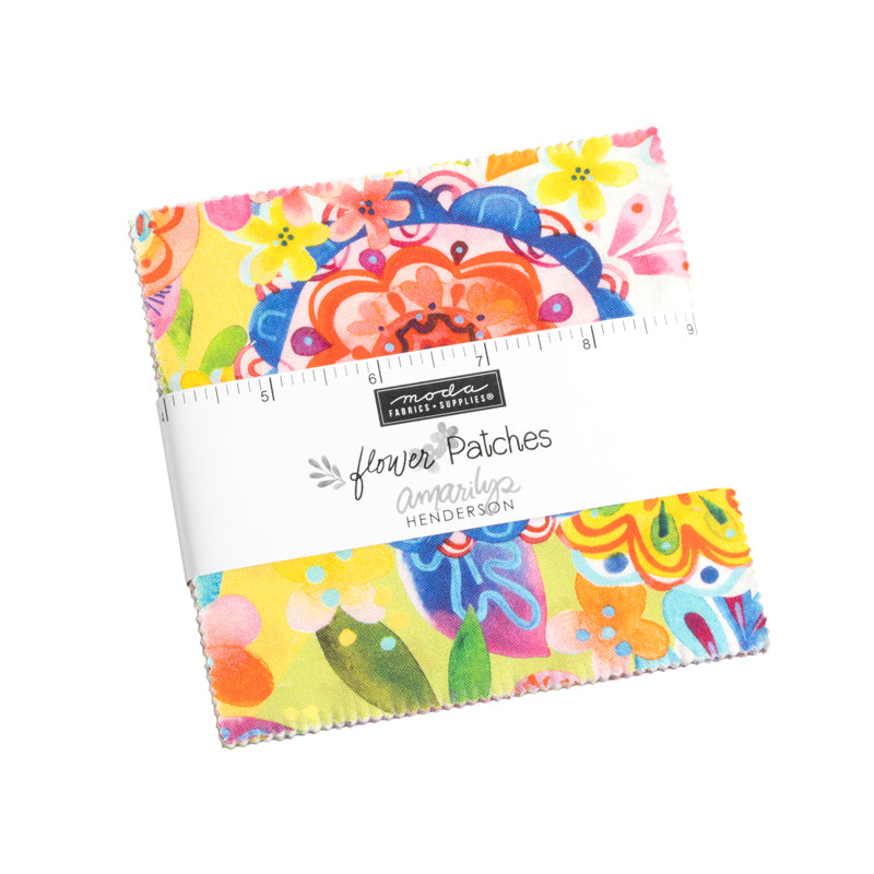 Flower Patches by Amarylis Henderson : Charm Pack