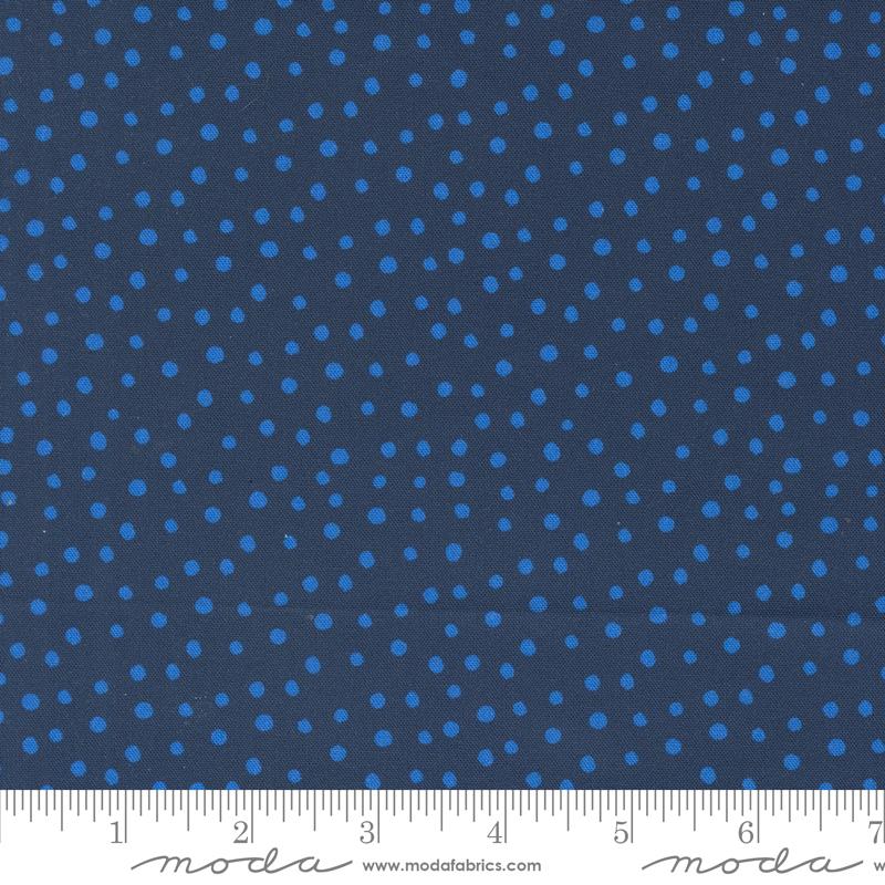 Flower Patches by Amarylis Henderson : Dotty Midnight 21829 23