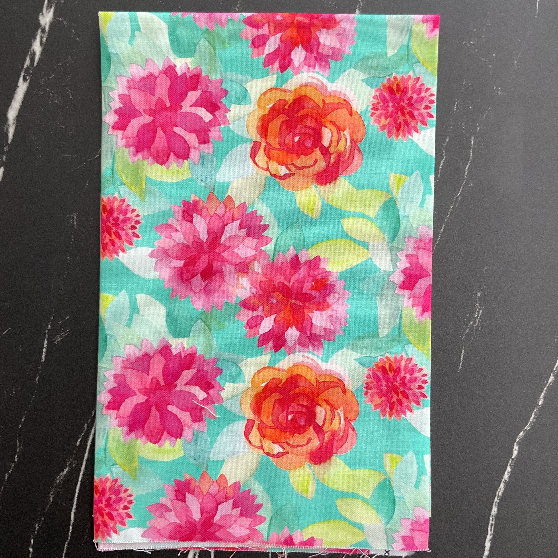 Flower Patches by Amarylis Henderson : Faceted Flower Robins Egg 21823 18