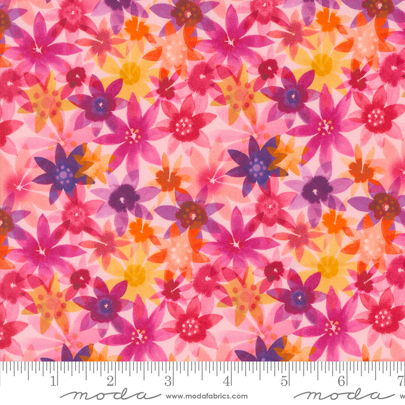 Flower Patches by Amarylis Henderson : Garden Plot Bubblegum 21827 13