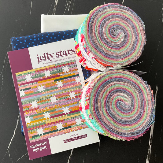 Flower Patches by Amarylis Henderson: Jelly Stars Quilt Kit