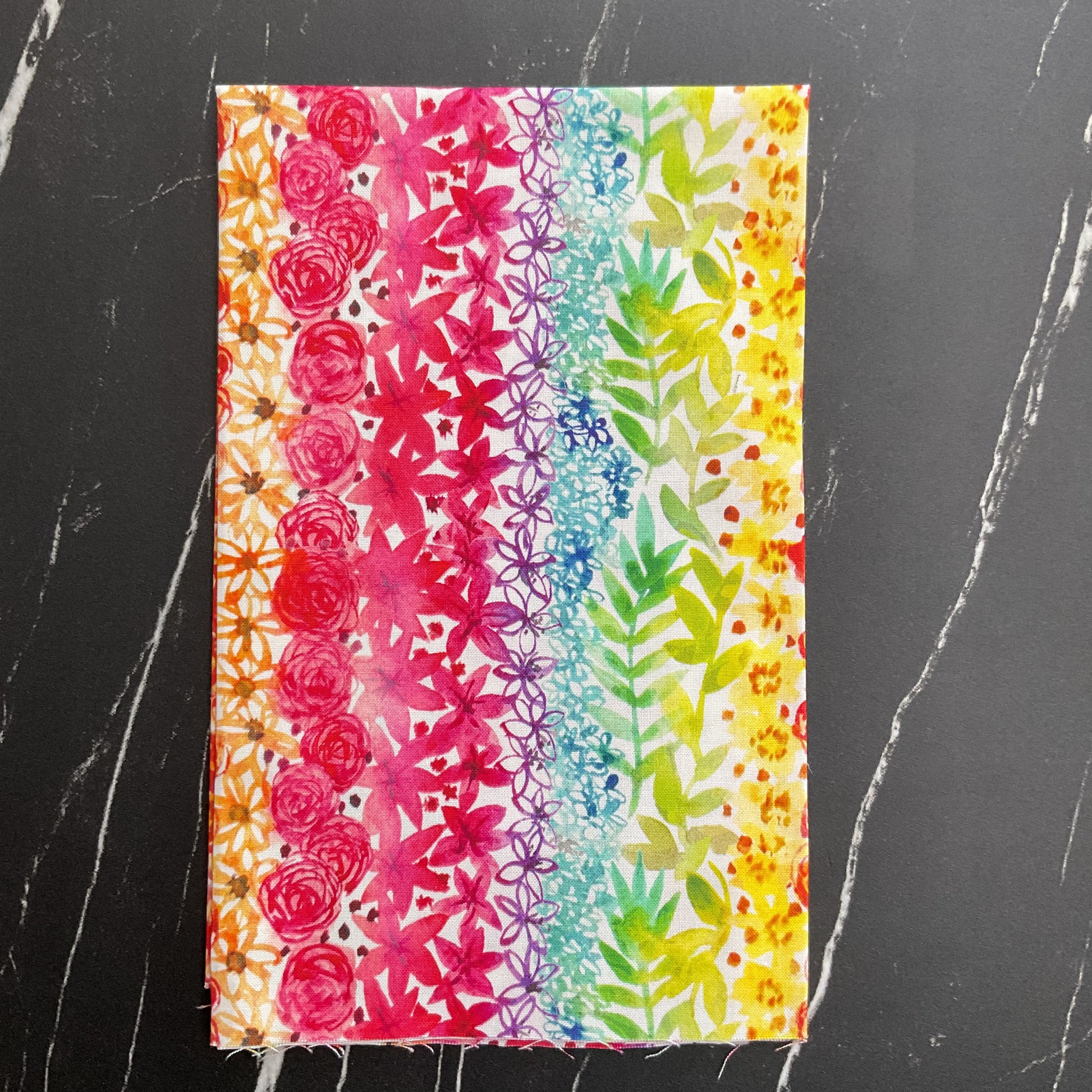 Flower Patches by Amarylis Henderson : Doodled Rainbow 21825 11