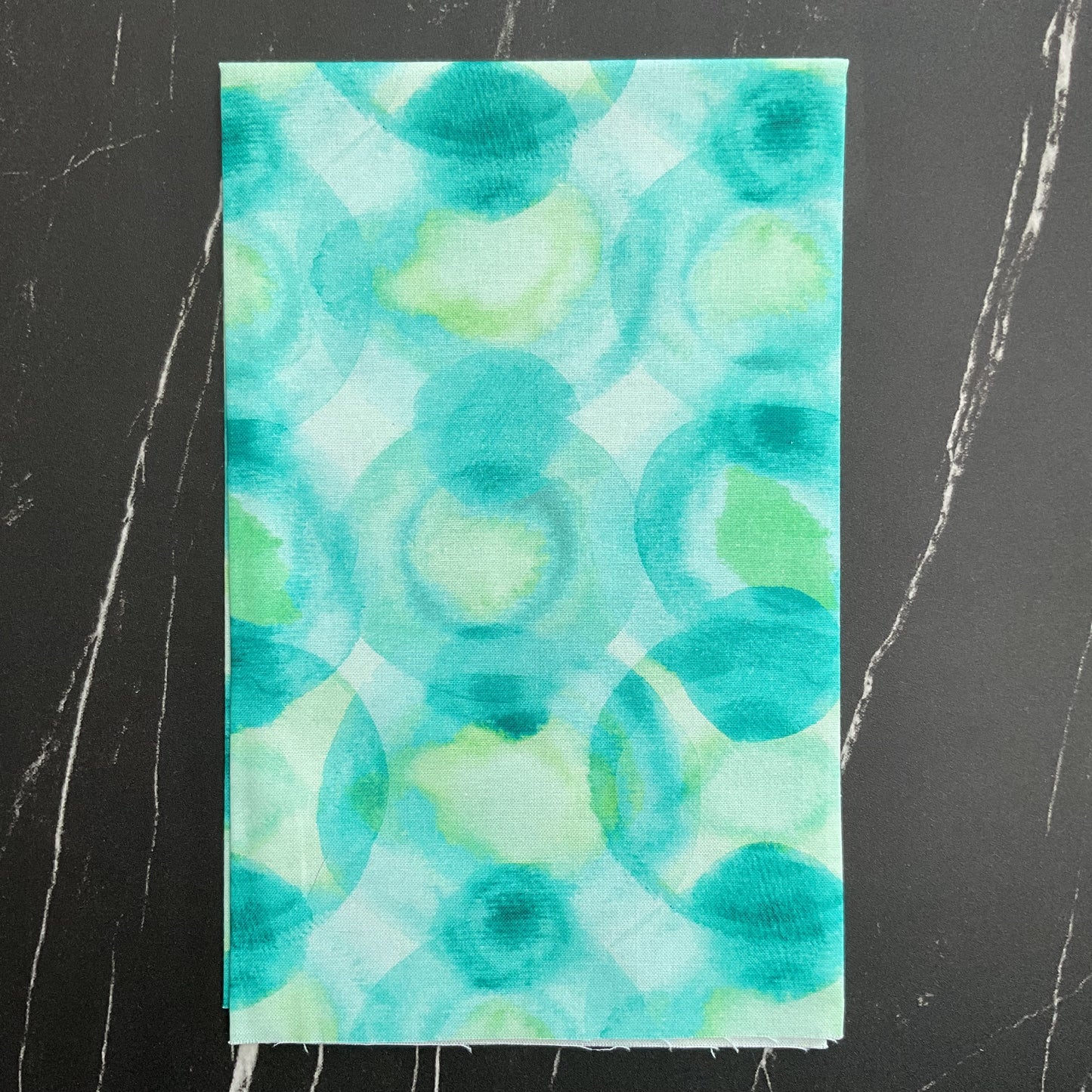 Flower Patches by Amarylis Henderson : Neon Orbs Robins Egg 21826 12